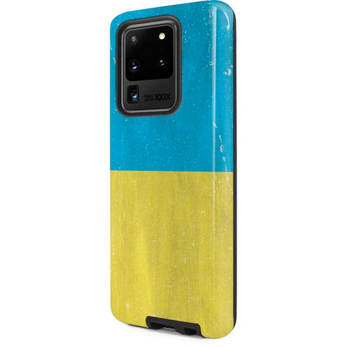 Ukraine Flag Distressed Galaxy S20 Ultra 5G Pro Case